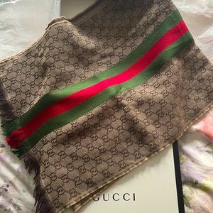 Gucci SC Verbier Wool Scarf